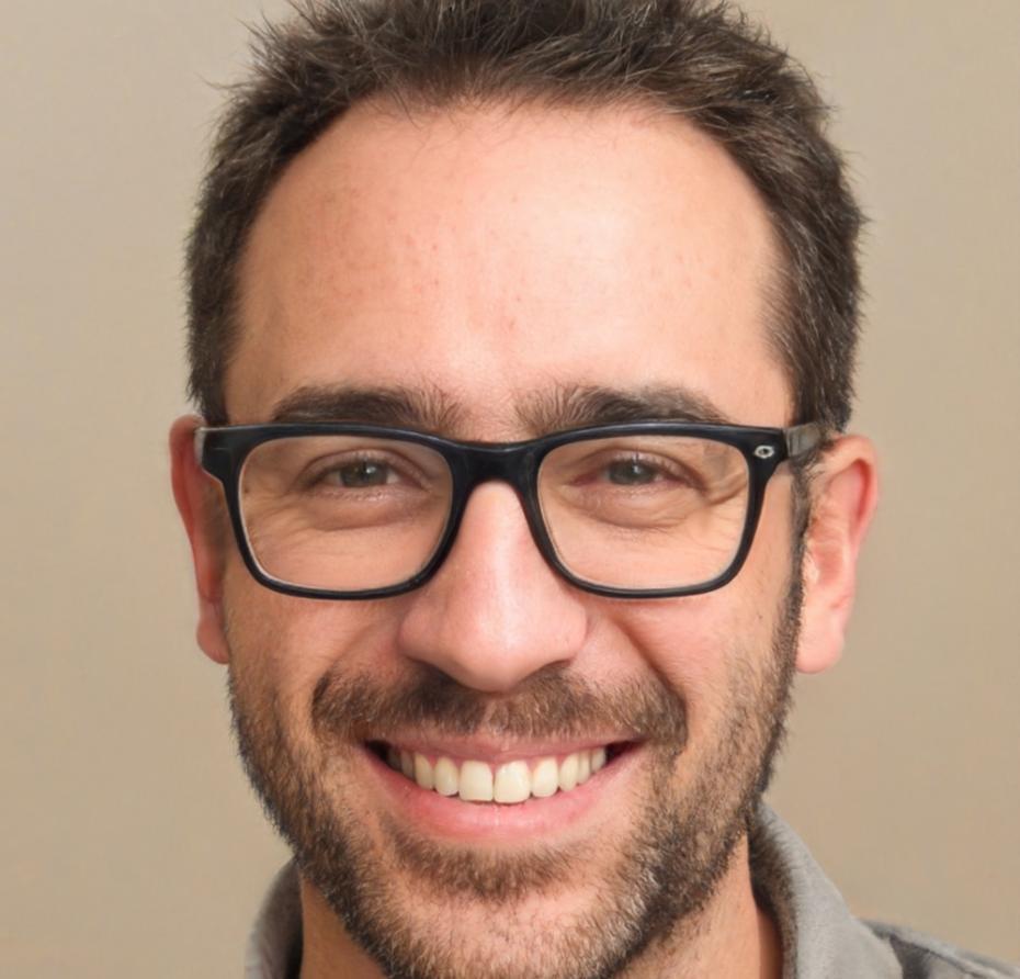 Lead instructor Ahmed reviewing student code on laptop